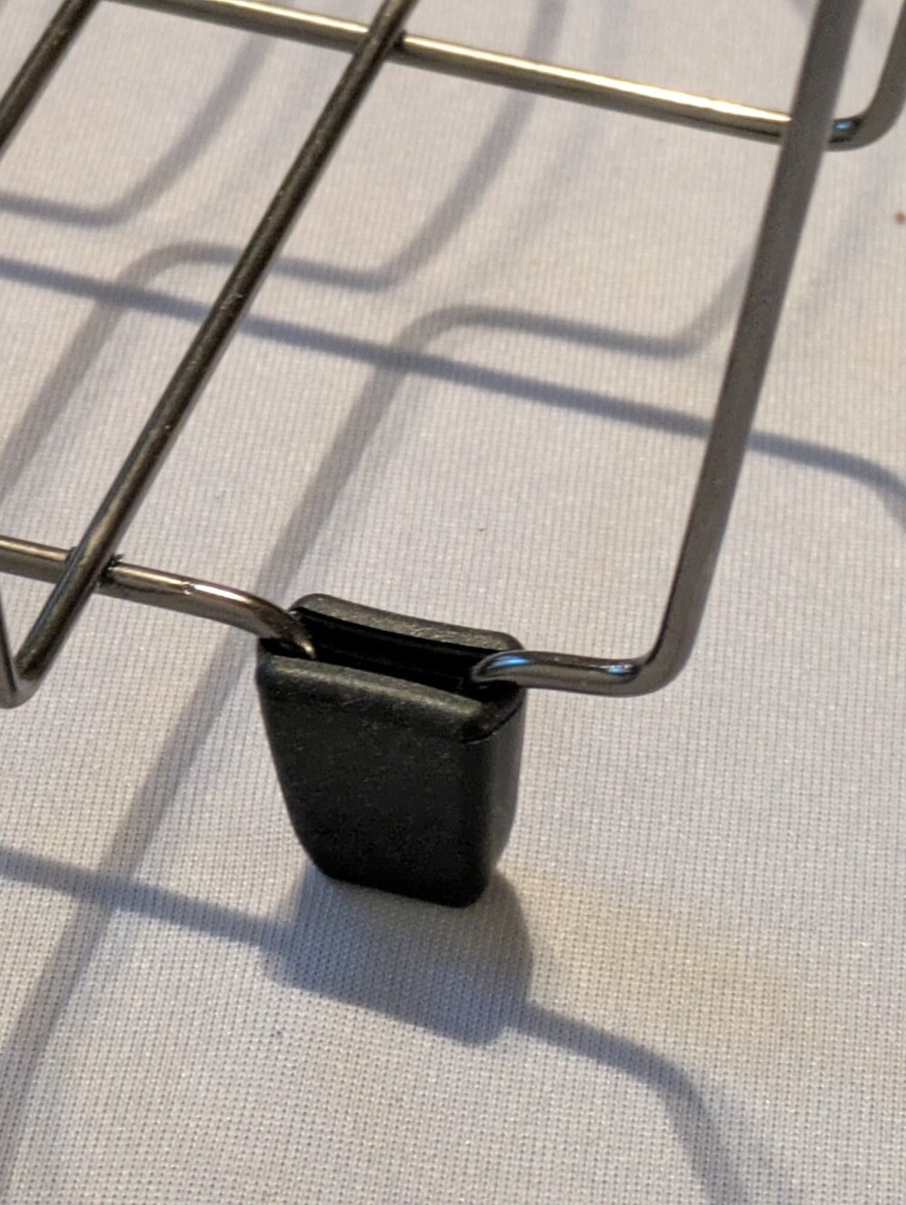 Stainless Steel Dish Drying Rack with Utensil Holder, Square Corners. NWOT. - Picture 7 of 10